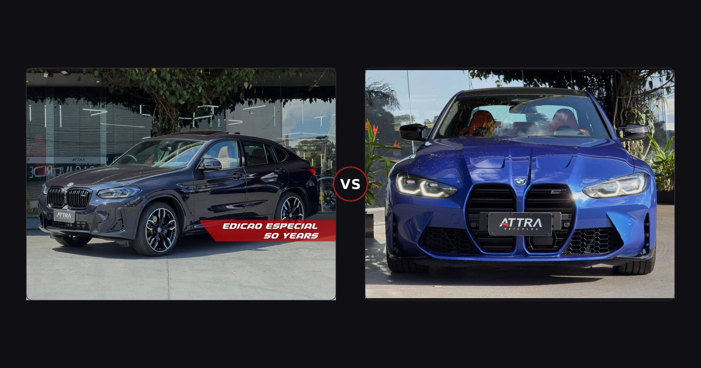 BMW X4 vs BMW M3