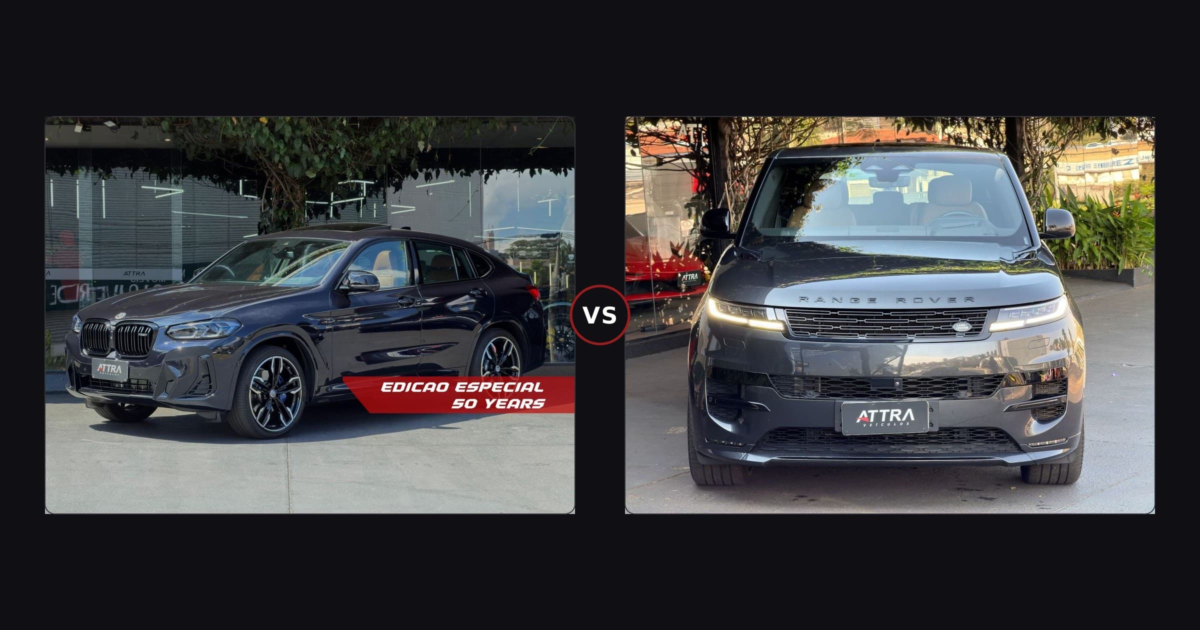 BMW X4 vs Land Rover Range Rover