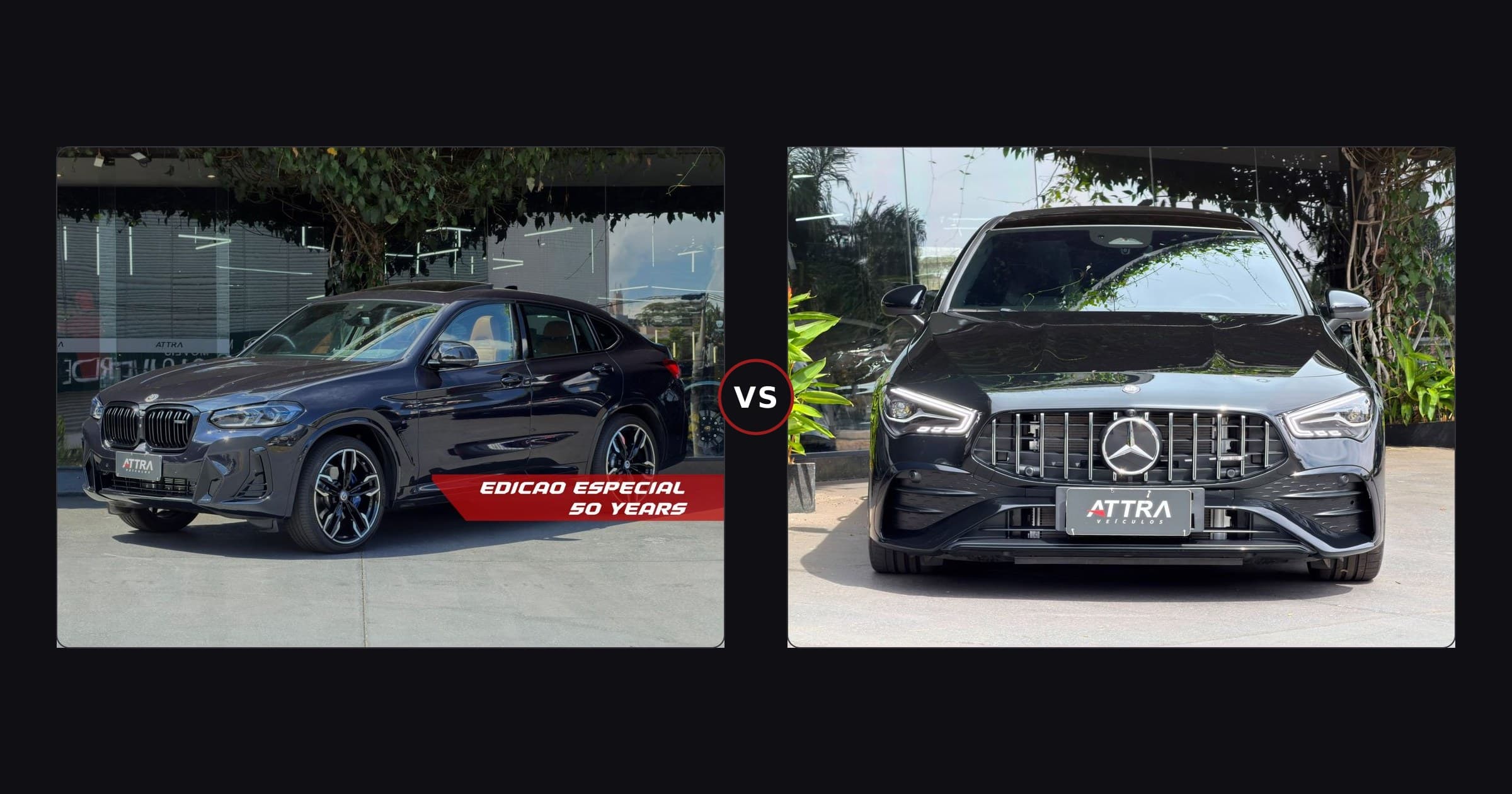BMW X4 vs Mercedes CLA-35