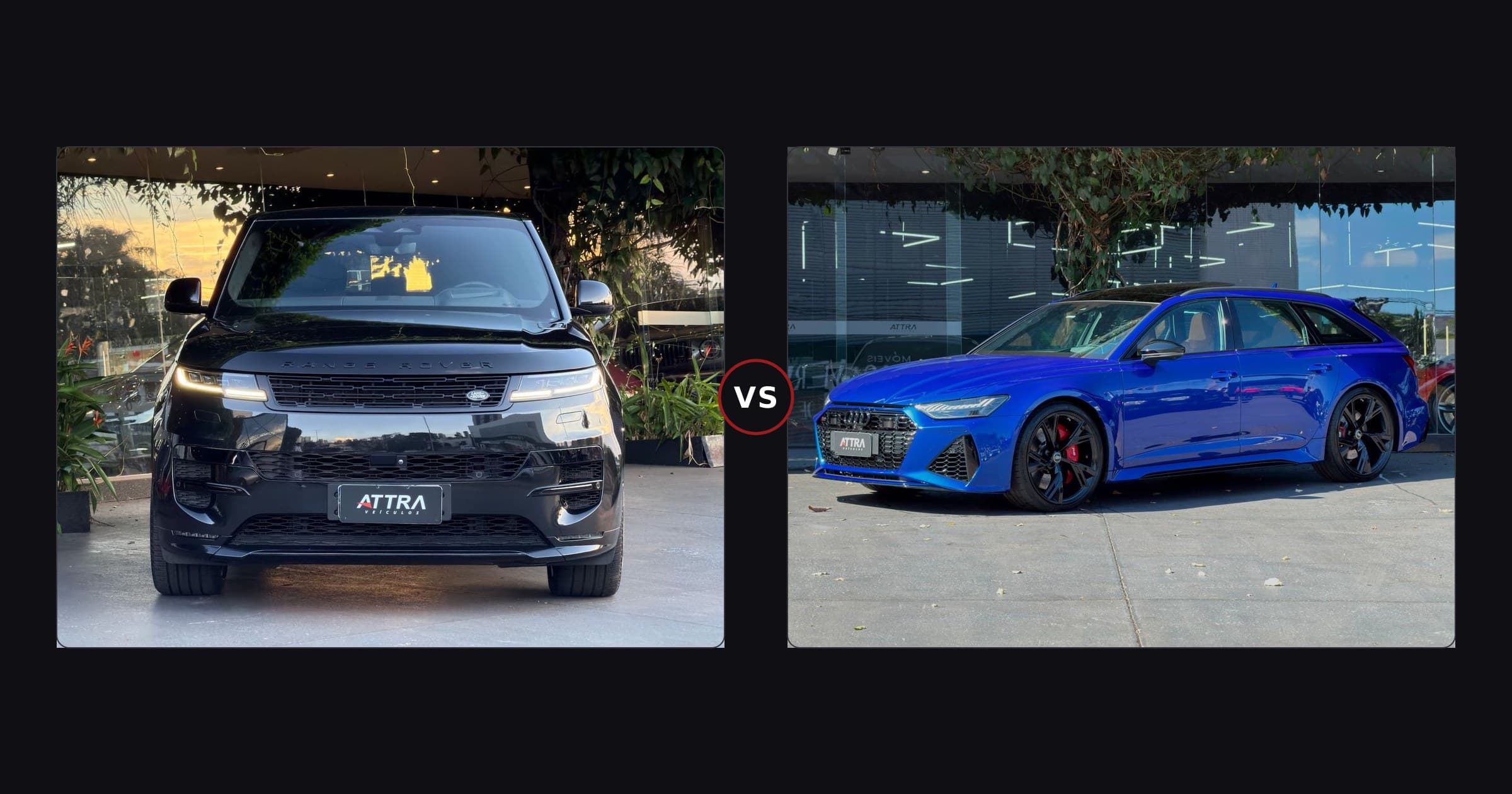 Land Rover Range Rover vs Audi RS6