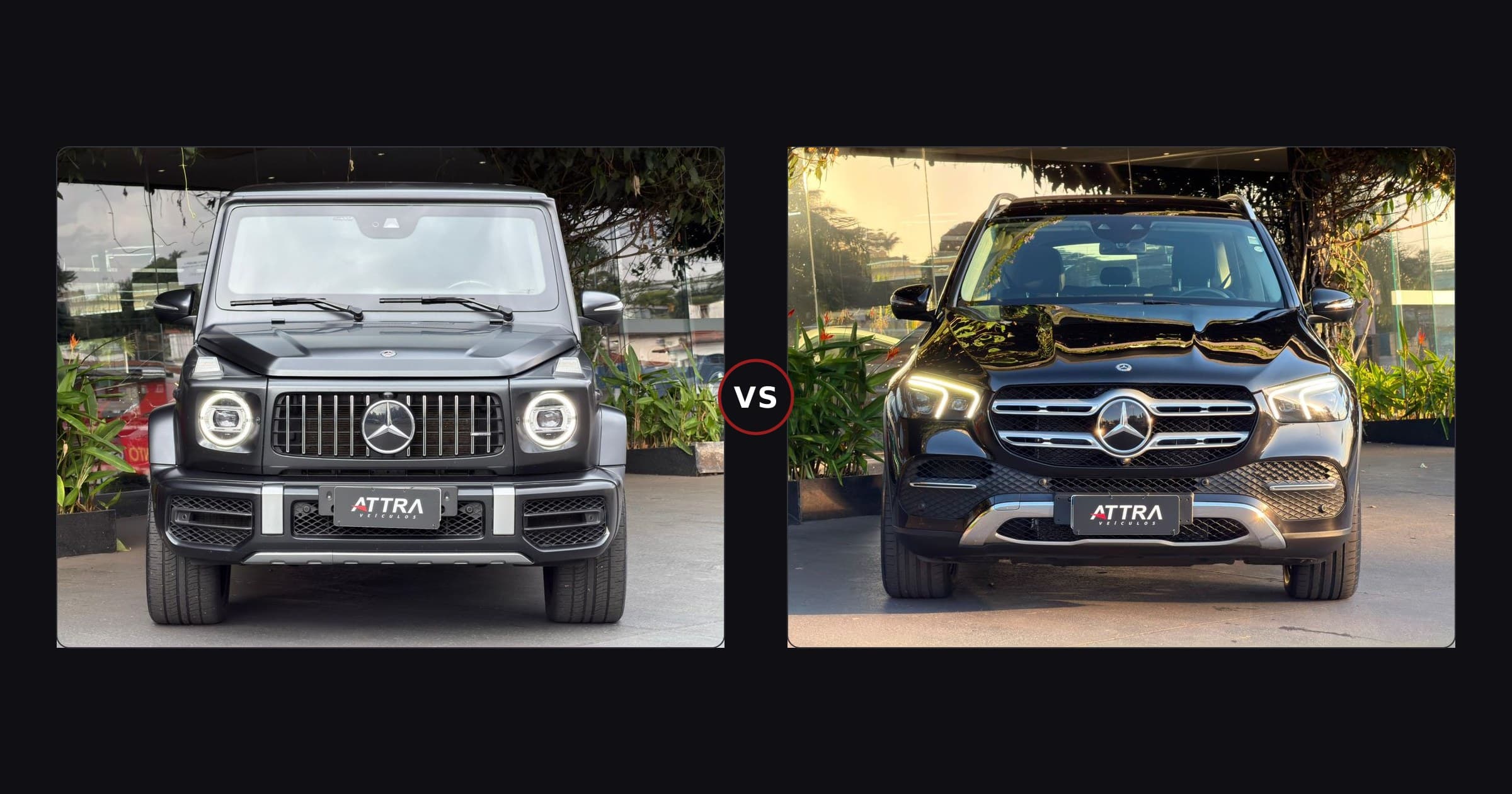 Mercedes G-63 vs Mercedes GLE-400
