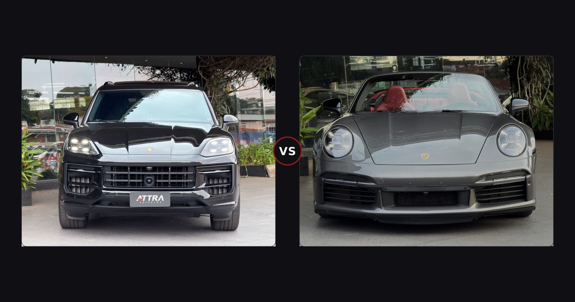 Porsche Cayenne vs Porsche 911