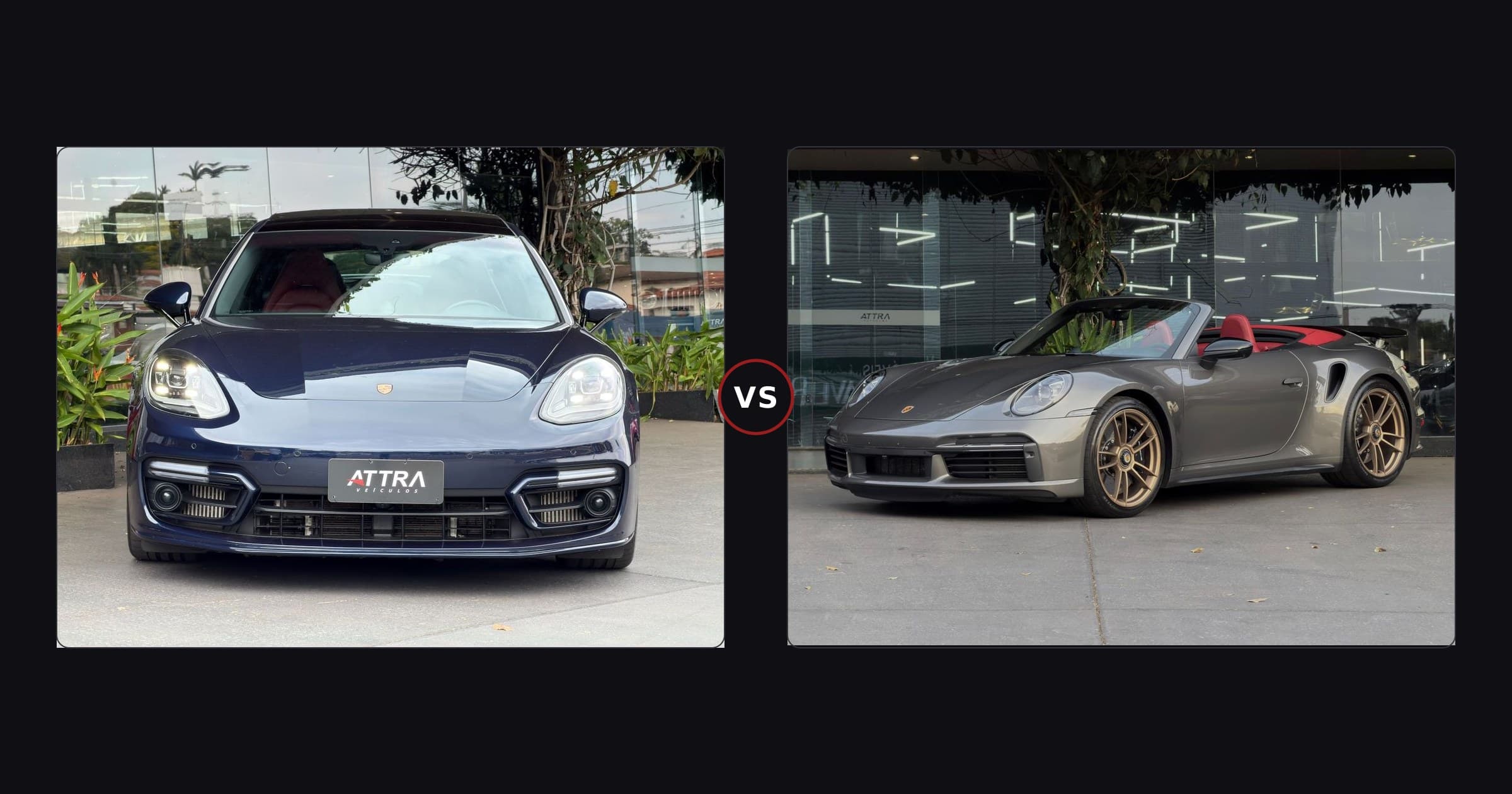 Porsche Panamera vs Porsche 911