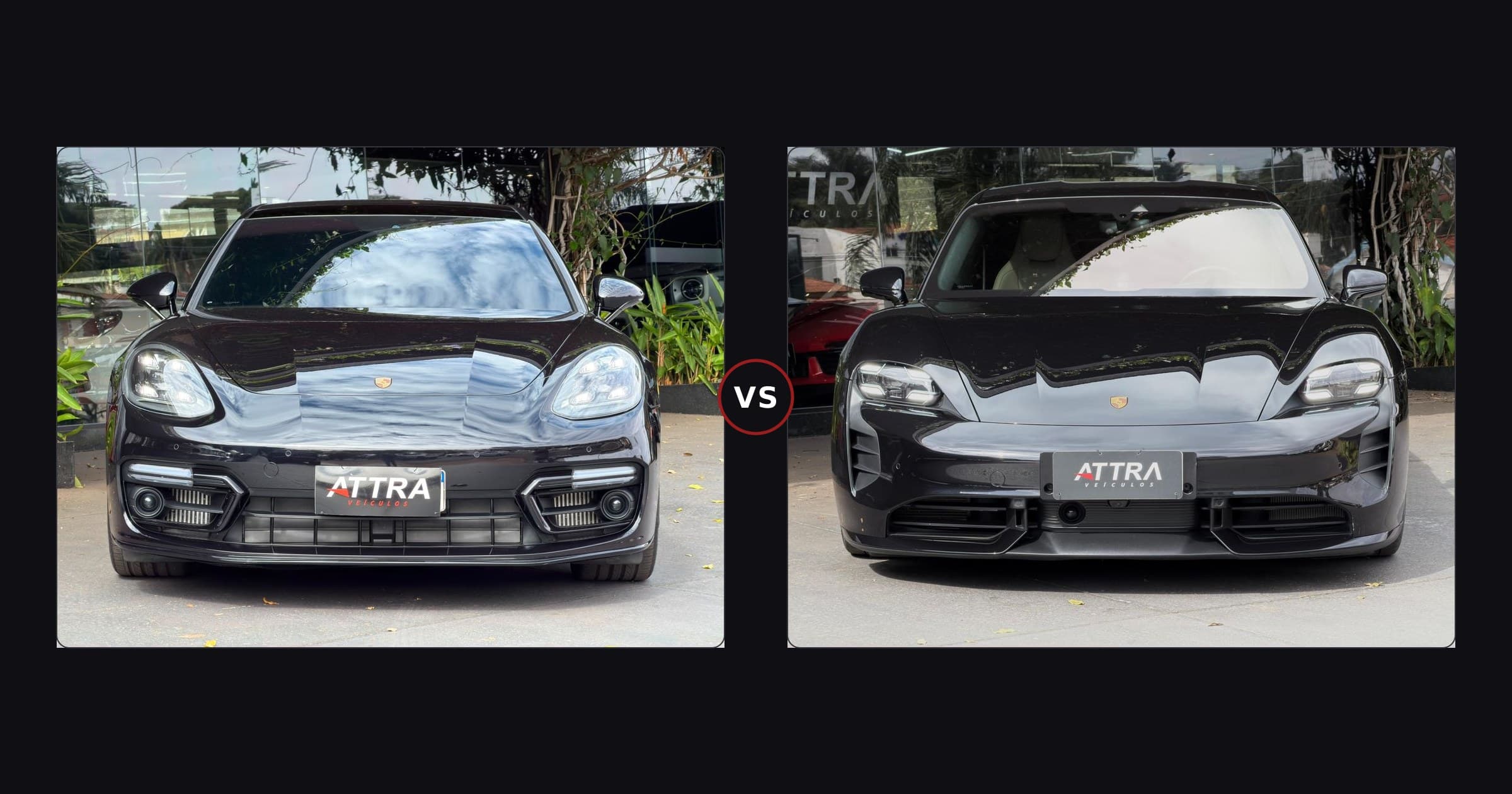 Porsche Panamera vs Porsche Taycan